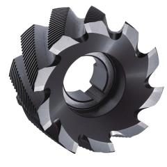 Walzenstirnfräser DIN 1880 Typ HR, Ø 50 mm HSS-Co5 TiCN Z.8 TECWERK