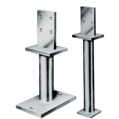 Stützenfuß PIS/PISB 100x80x10mm STA st.verz.z.Schr.