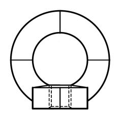 DIN 582 C15E | M 16  | 10 Stück