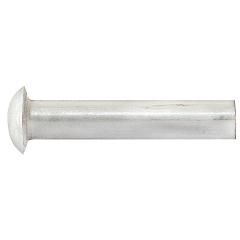 Linsenniete | DIN 662 | 5 x 12 mm | Aluminium | 500 Stück