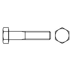Sechskantschrauben DIN 960 10.9 | M 12 x 1,25 x 100 mm | 50 Stück