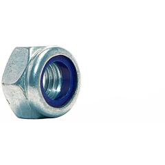 Sechskantmuttern DIN 985 (ISO 10511) | Stahl 6-8 galvanisch verzinkt | M 6 | 1000 Stück