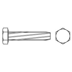 Sechskant-Schneidschrauben | DIN 7513 Stahl | AM 4 x 8 | 1000 Stück