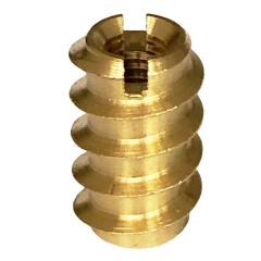 Einschraubmuttern -RAMPA- DIN 7965 | Messing | M 4 x 12 mm | 100 Stück