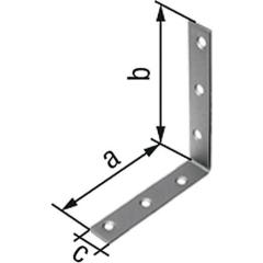 Stuhlwinkel L.40 x 40mm B.15mm S.1,75mm VA Loch-D.4,5mm GAH | 50 Stück