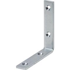 Winkel sta.L.80mm B.20mm S.5mm STA blau verz.Loch-D.5mm VORMANN | 10 Stück