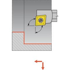 Bohrstange A10H-SCLCL 06 li.vern.m.IK TECWERK