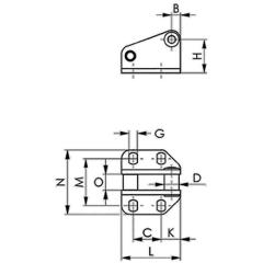 Gegenhalter Nr.6847G Gr.3 verz.AMF
