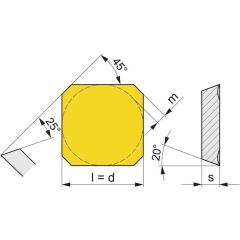 Wendeschneidplatte SEER1204AFSN-R PMK30 Bearb.mittel TECWERK | 10 Stück
