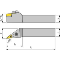 Klemmdrehhalter MVJNR2020K16 re.vern.Außen TECWERK