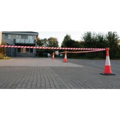 Leitkegelaufsatz ALCT Gurtband 9m orange ALLROUNDLINE